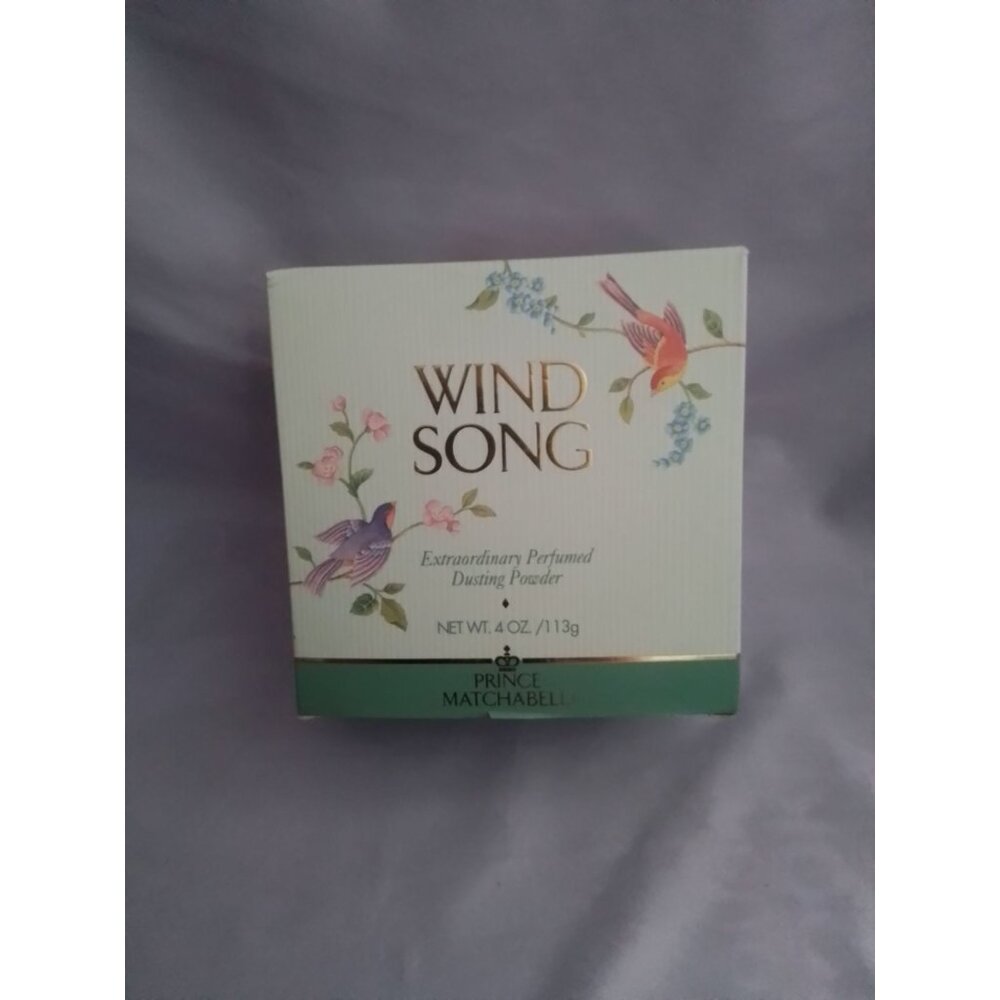 Wind Song Extraordinary Perfumed Dusting Powder Prince Matchabelli 4Oz For Women